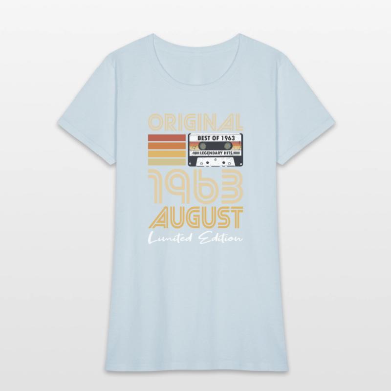 60th birthday august 1963 original 1963