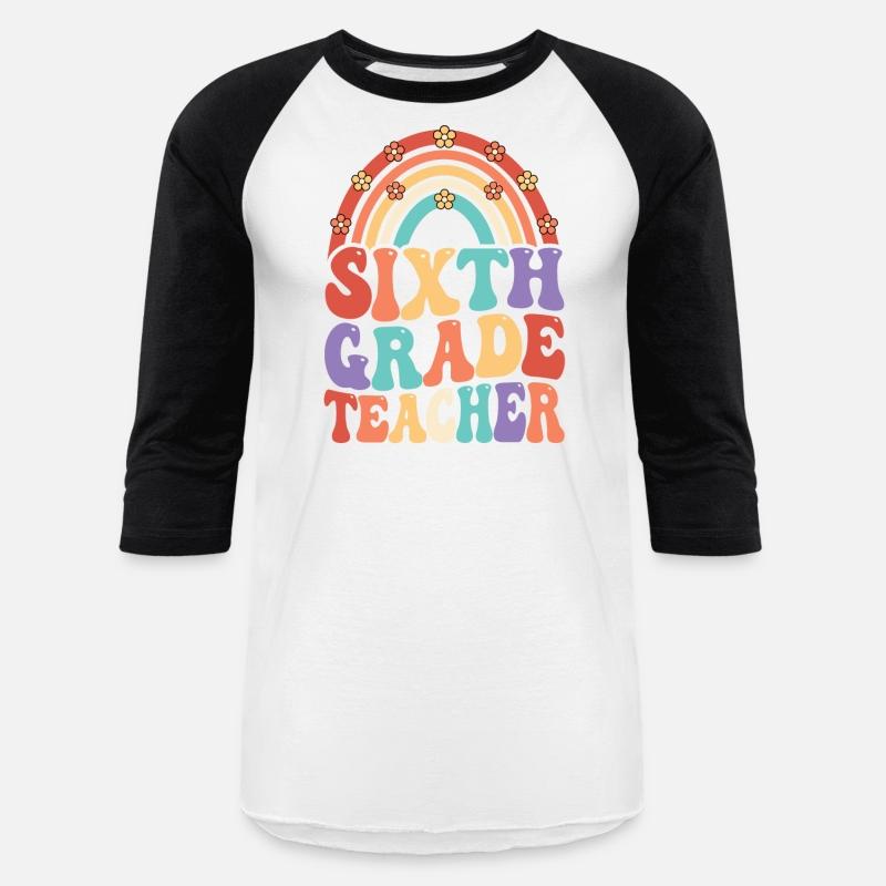 6th Grade Teacher Rainbow First Day Of School