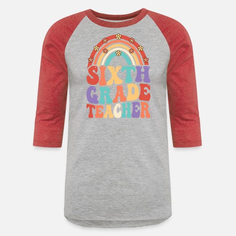 6th Grade Teacher Rainbow First Day Of School