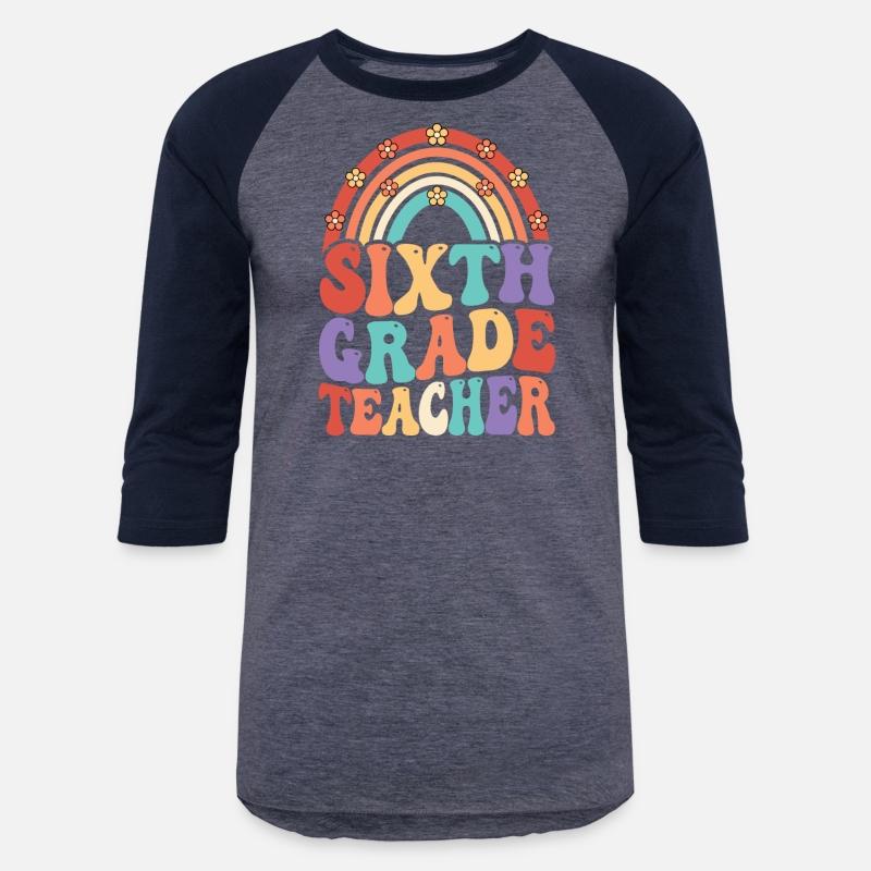 6th Grade Teacher Rainbow First Day Of School