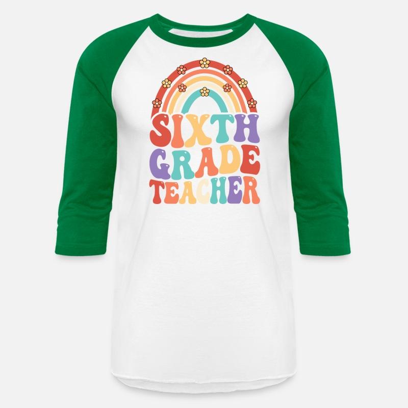 6th Grade Teacher Rainbow First Day Of School