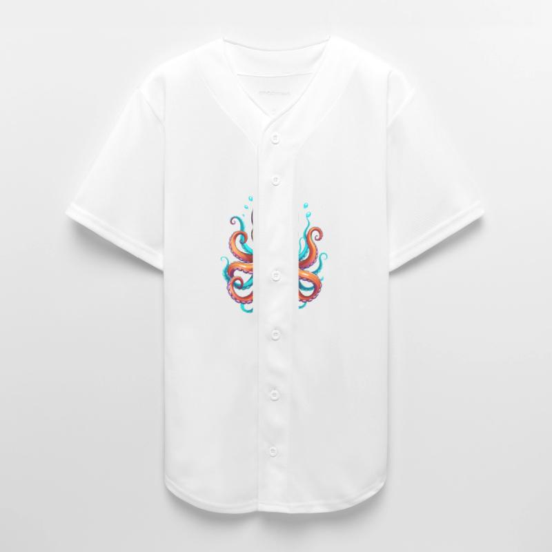 A Cartoonish Octopus in a Playful Pose