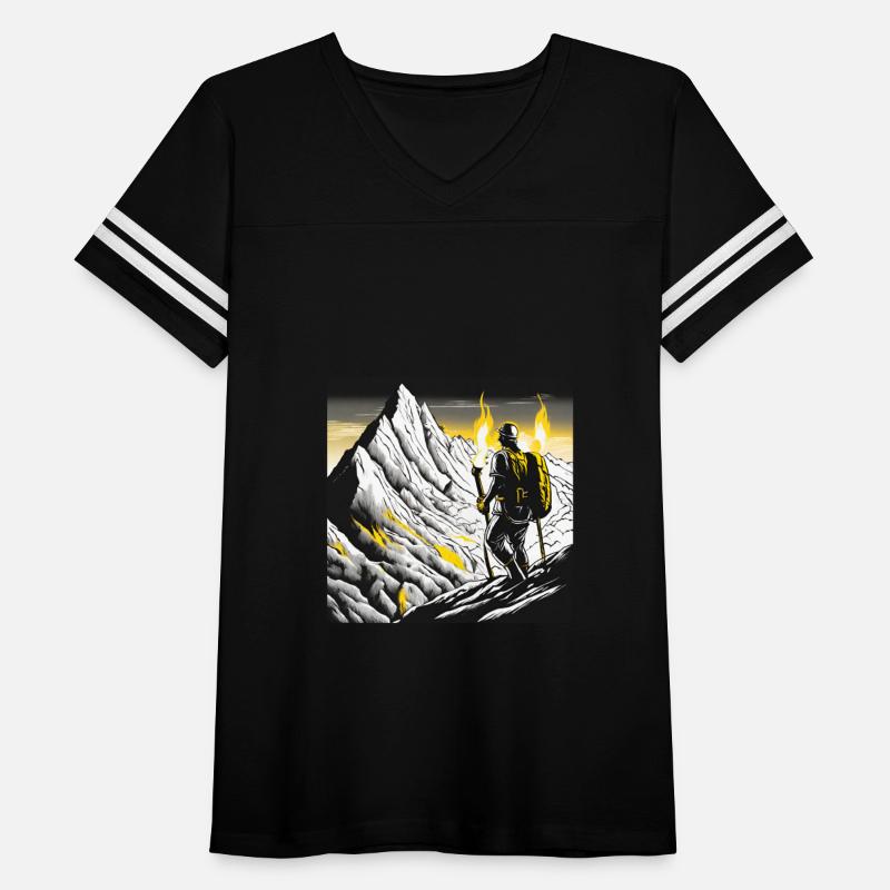 A man with a backpack on top of a mountain