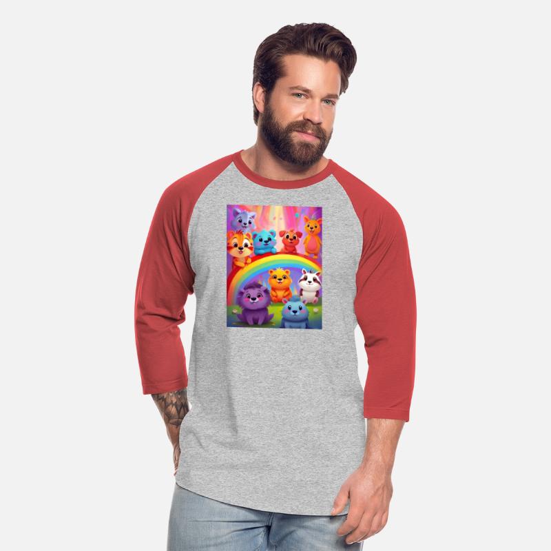 A Rainbow of Cuteness Adorable Animal Friends