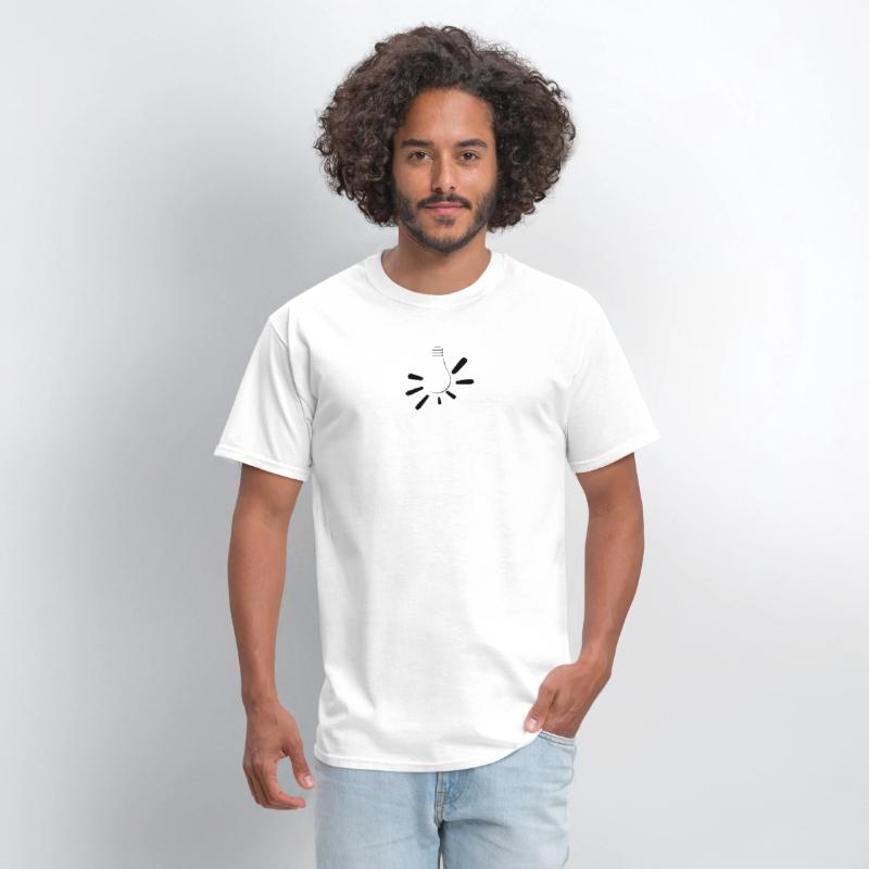 A Simple Bulb Graphic Tee