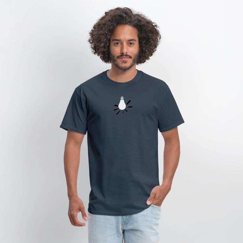 A Simple Bulb Graphic Tee