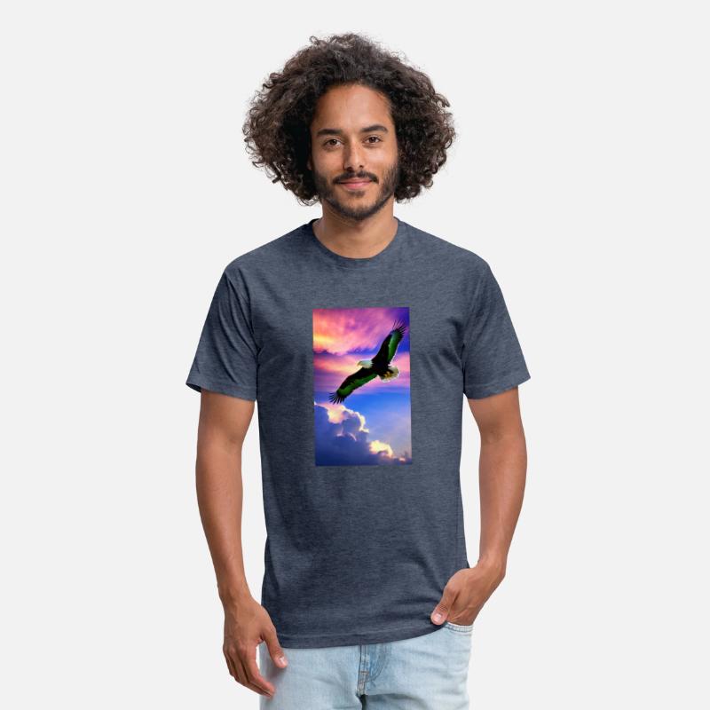 A soaring eagle in the sky-4