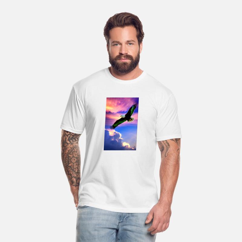 A soaring eagle in the sky-4