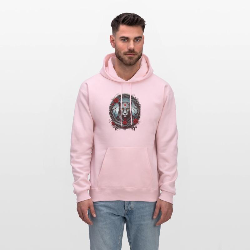 A striking illustration of a panther