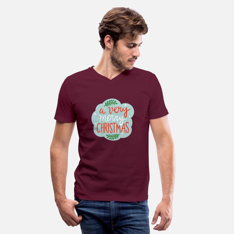 A Very Merry Christmas Typography art Festive Wear