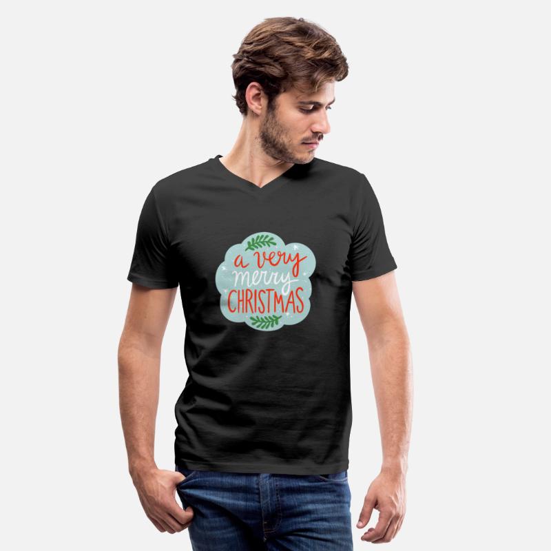 A Very Merry Christmas Typography art Festive Wear