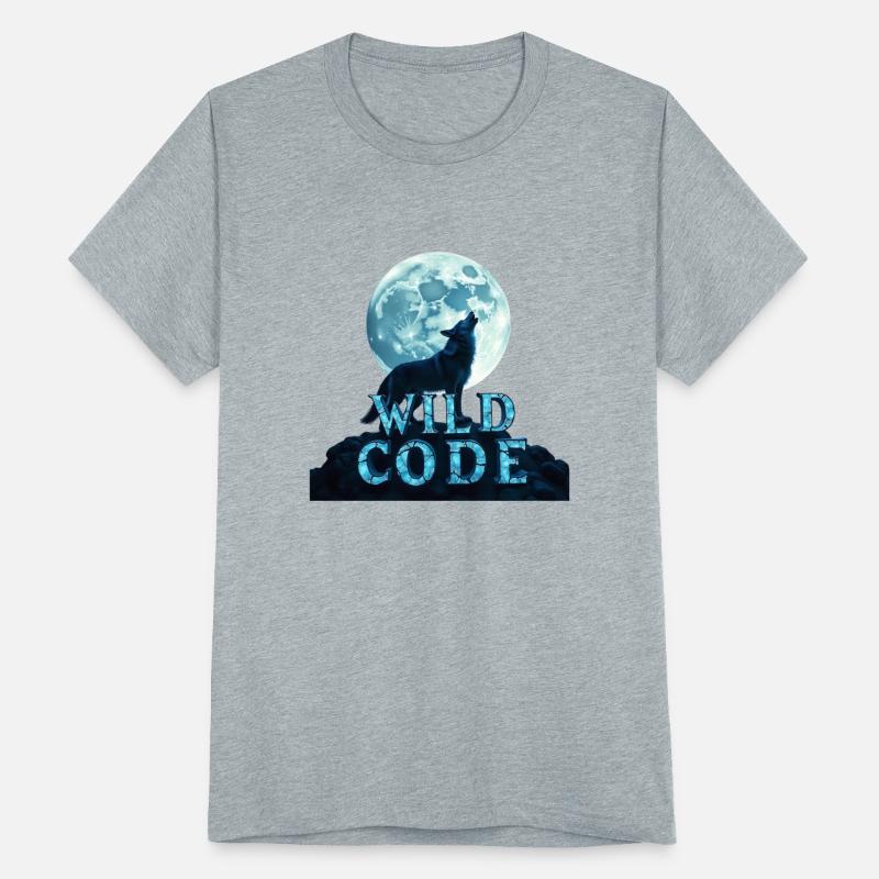 A wolf howling at a full moon made of ancient