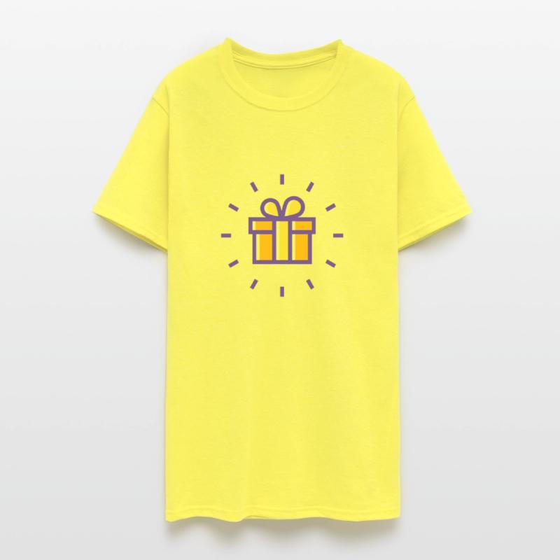 AA line icon of a gift box typically features a si