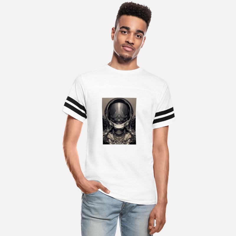 Abstract alien on a stick