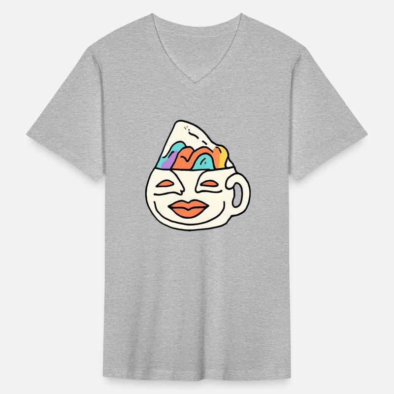 Abstract Fusion: Mug & Face Artistry