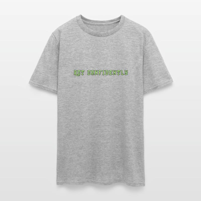 Act Confidently Typography Desgin