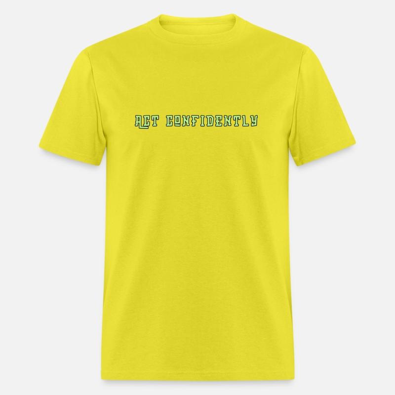 Act Confidently Typography Desgin