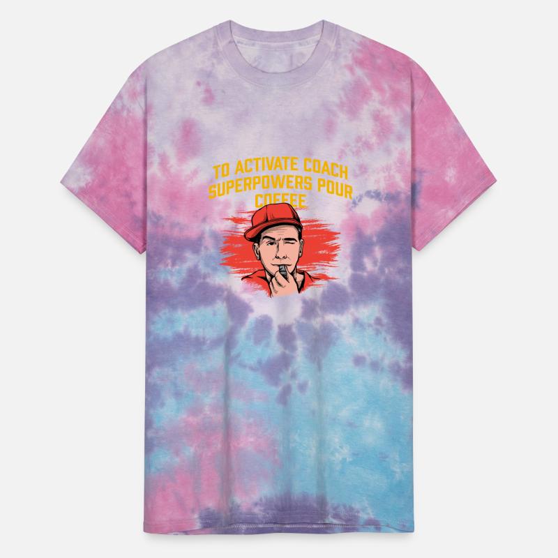 Activate Coach Superpowers Pour Coffee Funny Coach