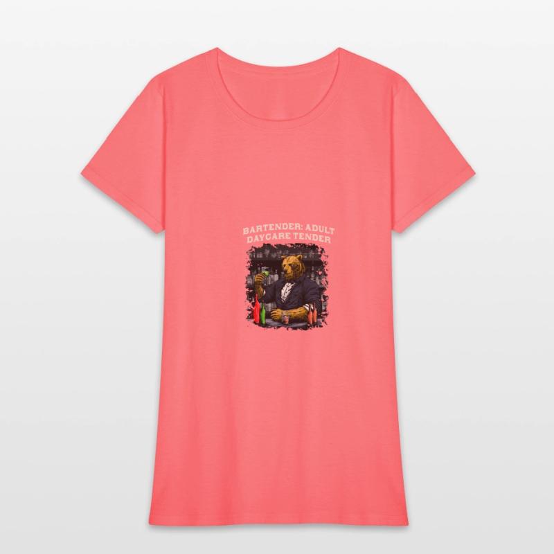 Adult Daycare Tender Funny Bartender Humor Bartend