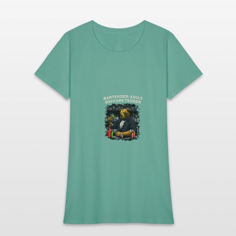 Adult Daycare Tender Funny Bartender Humor Bartend