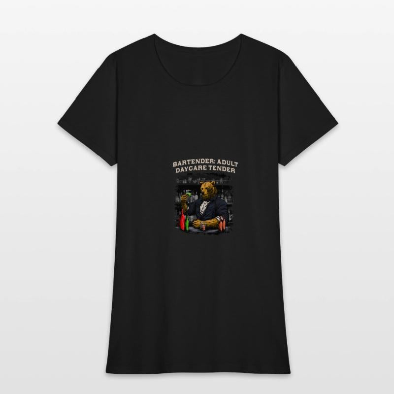 Adult Daycare Tender Funny Bartender Humor Bartend