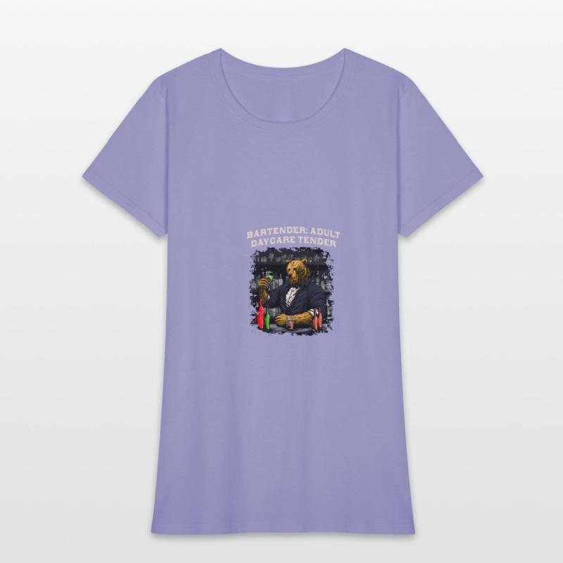 Adult Daycare Tender Funny Bartender Humor Bartend