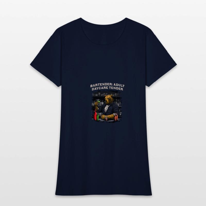 Adult Daycare Tender Funny Bartender Humor Bartend