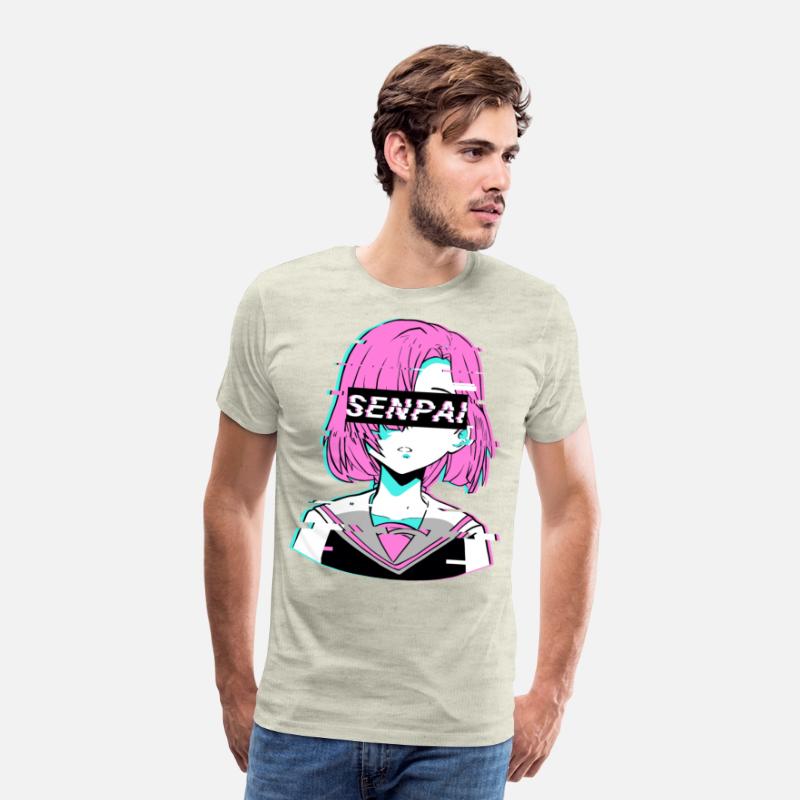 Aesthetic Vaporwave Anime Girl - Notice Me Senpai