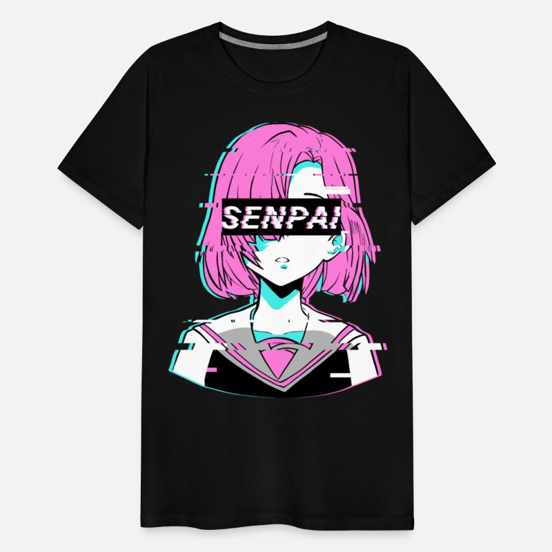 Aesthetic Vaporwave Anime Girl - Notice Me Senpai
