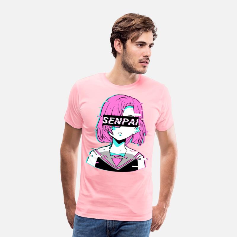 Aesthetic Vaporwave Anime Girl - Notice Me Senpai