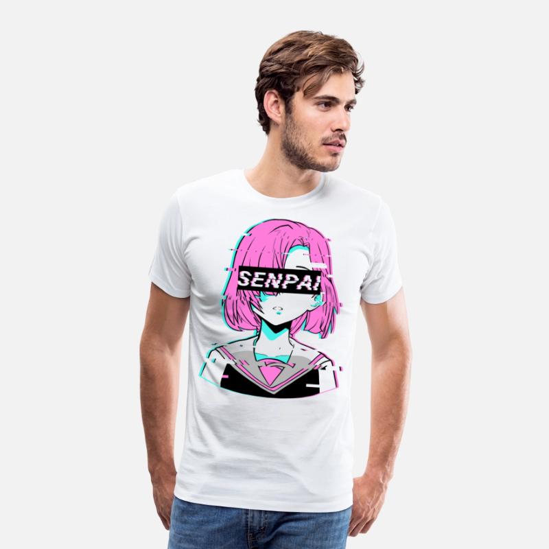 Aesthetic Vaporwave Anime Girl - Notice Me Senpai