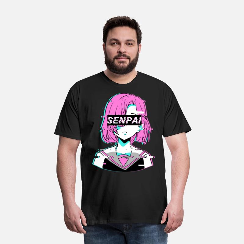 Aesthetic Vaporwave Anime Girl - Notice Me Senpai