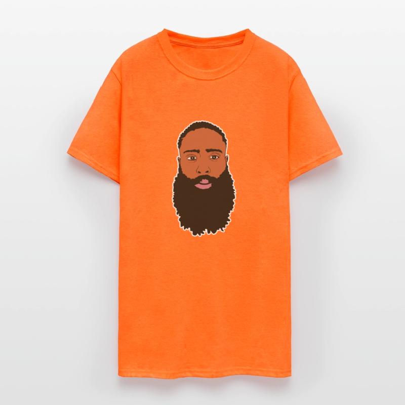 Afro Man with hipster beard