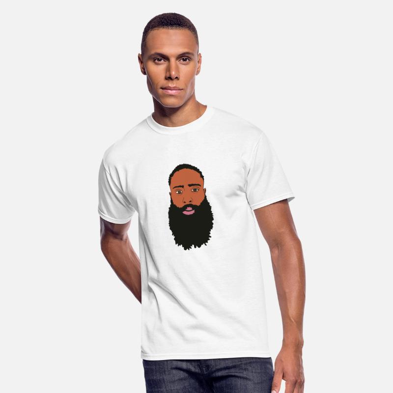 Afro Man with hipster beard