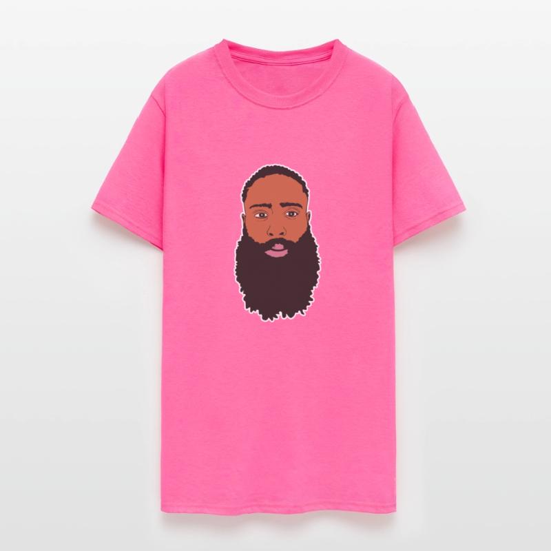 Afro Man with hipster beard