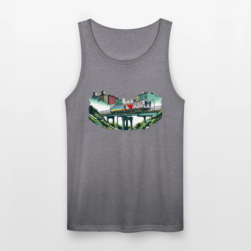 AI NYC Elevated Subway Line