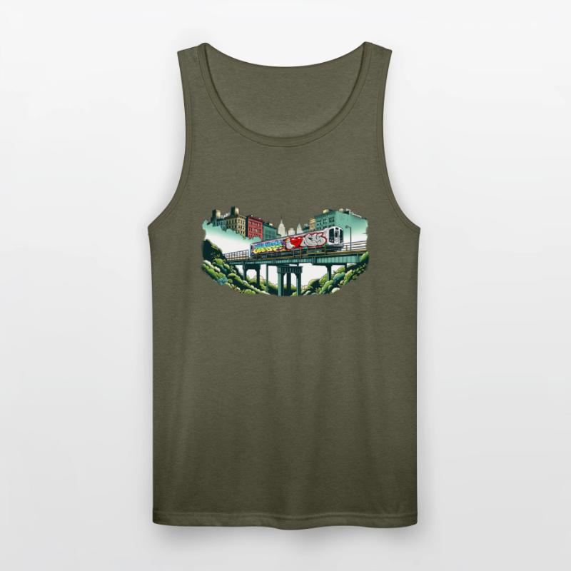 AI NYC Elevated Subway Line