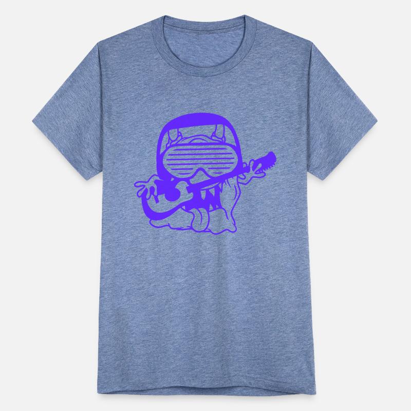 Alien Monster Playing Guitar Headphone Sunglasses