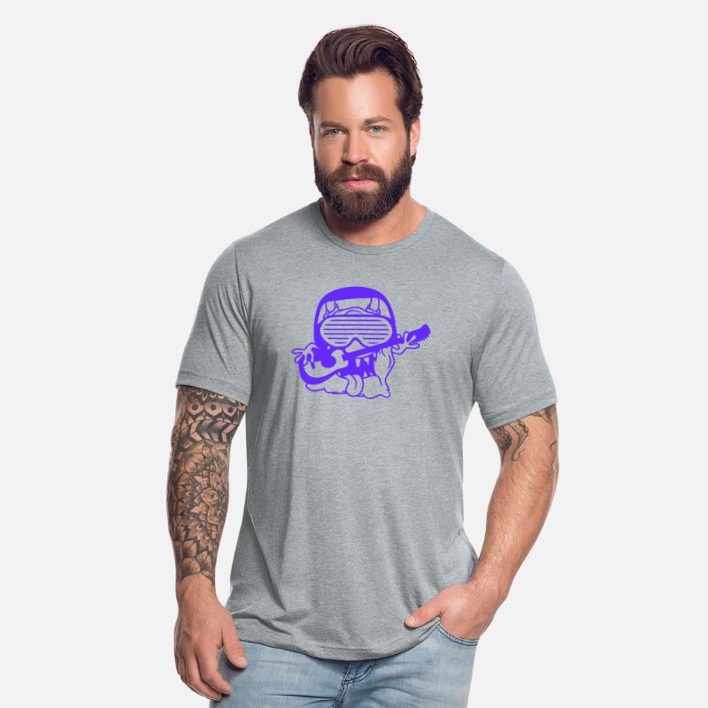 Alien Monster Playing Guitar Headphone Sunglasses