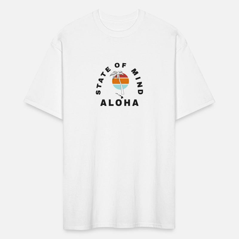 Aloha Hawaii Palm Tree Feel The Aloha Hawaiian