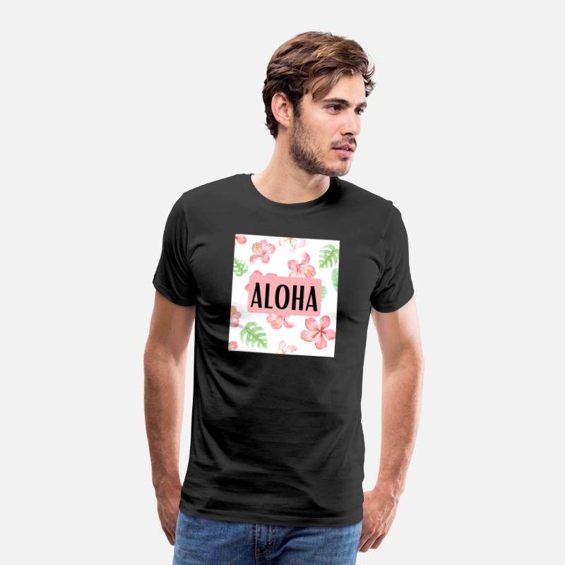 Aloha Pink Hibuscus Pattern