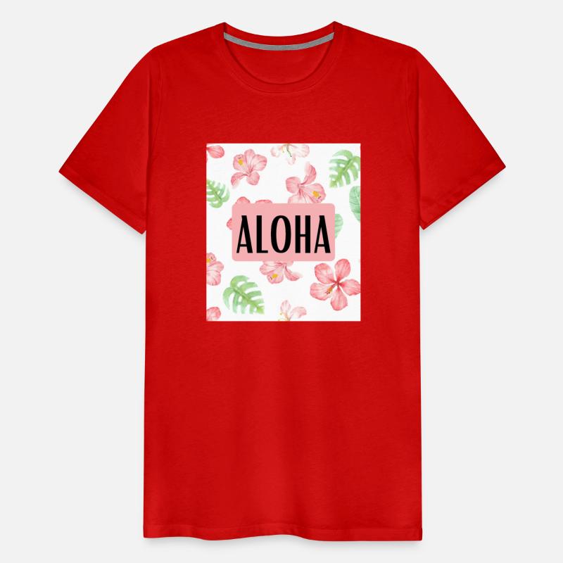 Aloha Pink Hibuscus Pattern