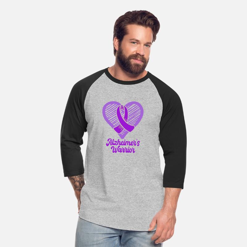 Alzheimer's Awareness Purple Ribbon Support Design