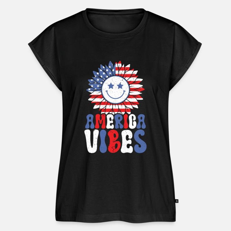 America Vibes USA Flag 4th Of July American