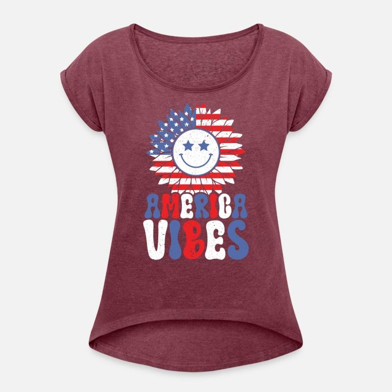 America Vibes USA Flag 4th Of July American