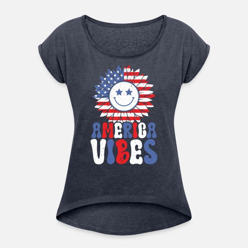 America Vibes USA Flag 4th Of July American