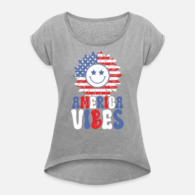 America Vibes USA Flag 4th Of July American