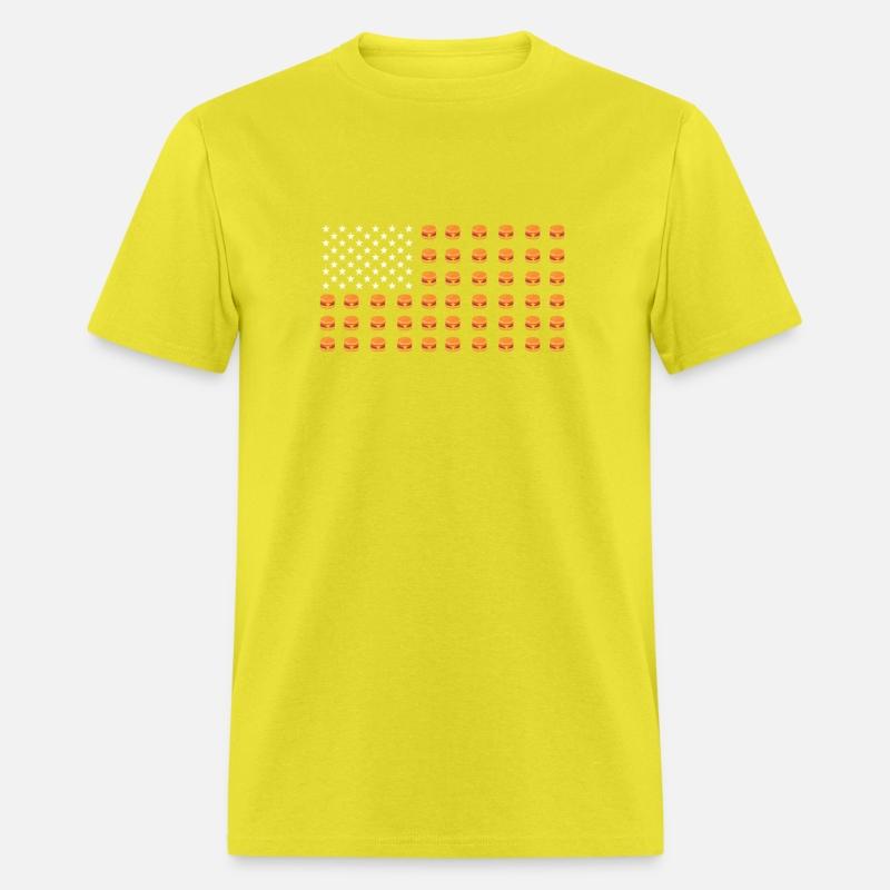 American USA Flag Burger