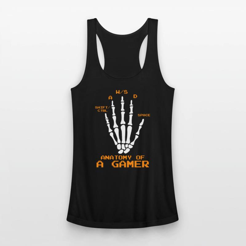 Anatomy of a Gamer Bone Hand Gambler Gamer