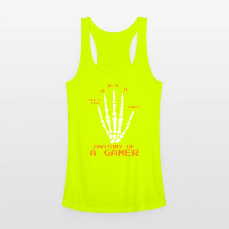 Anatomy of a Gamer Bone Hand Gambler Gamer